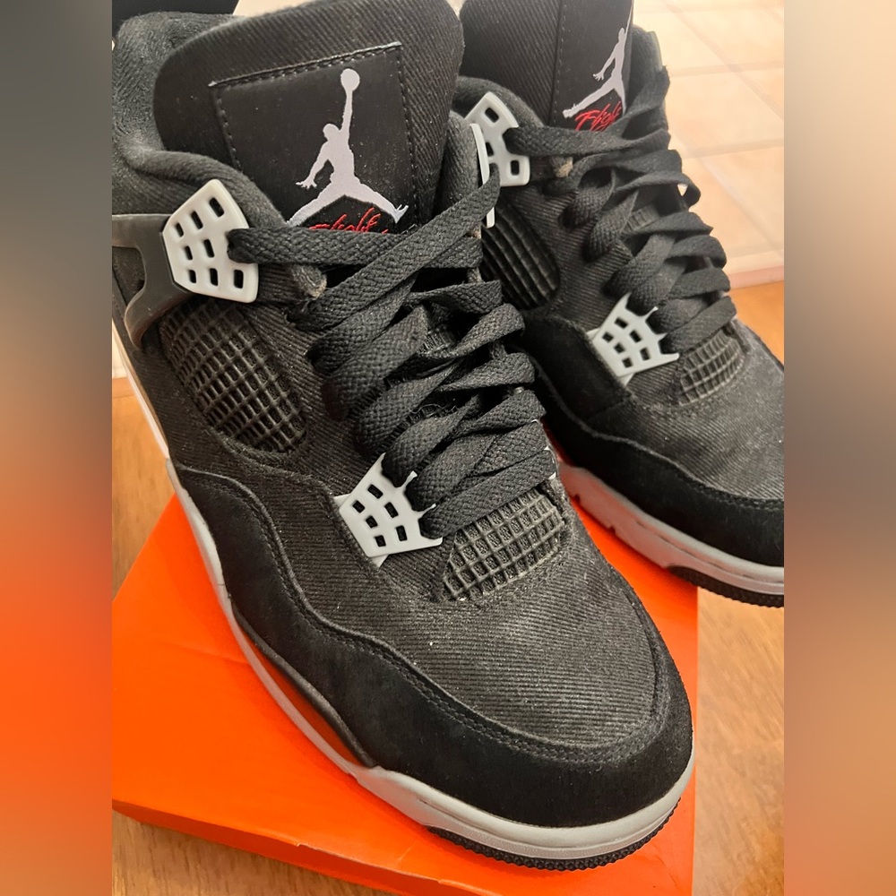 Jordan Black and White Men's Sneakers